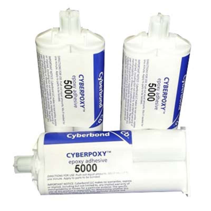 Cyberbond™ Cyberpoxy 5000 2-Part Fast Curing Epoxy Adhesive, 50 mL Bottle, Clear